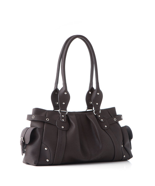 MORA SHOULDER BAG - 3 COLORS CHOCO