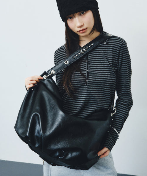 ORIN SHOULDER BAG - 3 COLORS BLACK