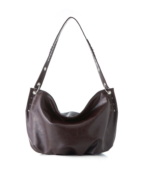 ORIN SHOULDER BAG - 3 COLORS DARK BROWN