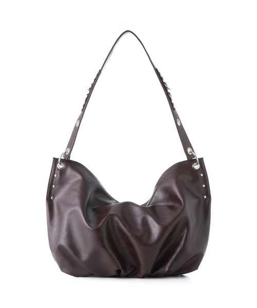 ORIN SHOULDER BAG - 3 COLORS DARK BROWN