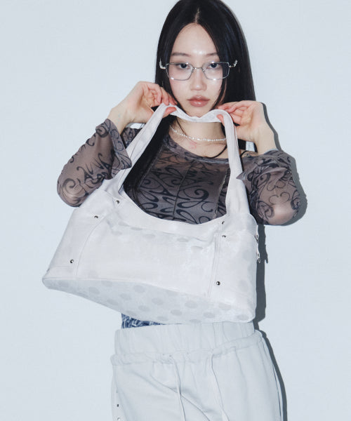 MAREN MIDDLE SHOULDER BAG - 6 COLORS DOT IVORY