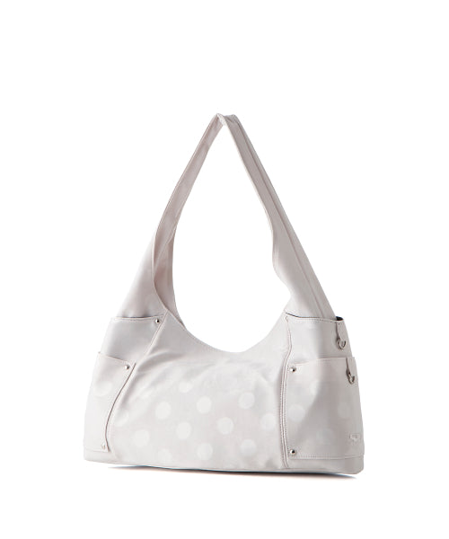 MAREN MIDDLE SHOULDER BAG - 6 COLORS DOT IVORY