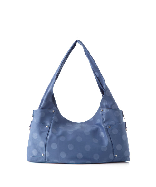 MAREN MIDDLE SHOULDER BAG - 6 COLORS DOT BLUE
