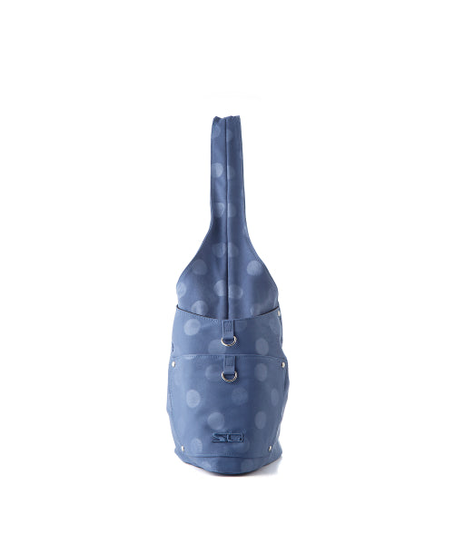MAREN MIDDLE SHOULDER BAG - 6 COLORS DOT BLUE