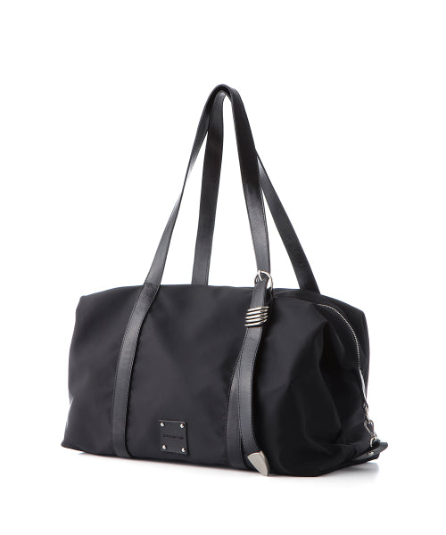 KAIA SHOULDER BAG - 3 COLORS NYLON BLACK