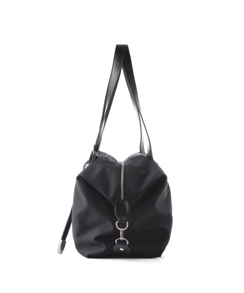 KAIA SHOULDER BAG - 3 COLORS NYLON BLACK