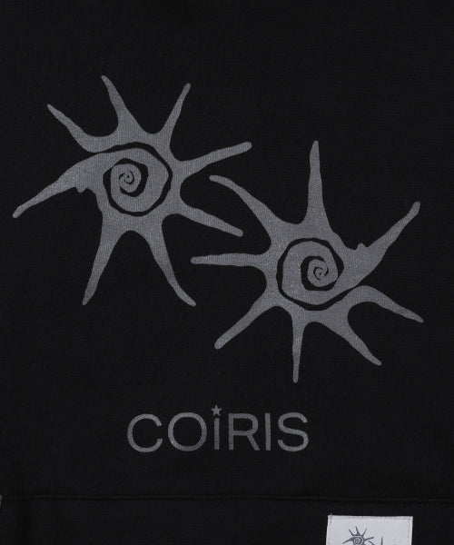 SOLUNA CONTRAST HOODIE TEE - 2 COLORS BLACK
