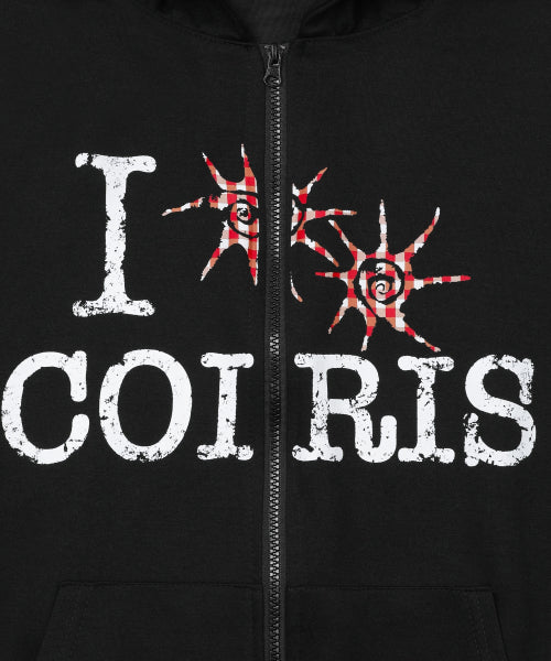 TEE LOGO HOODIE UNISEX BLACK