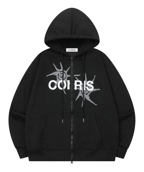HOODIE UNISEX - 2 COLORS BLACK
