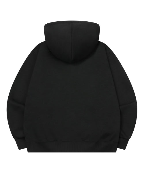 HOODIE UNISEX - 2 COLORS BLACK