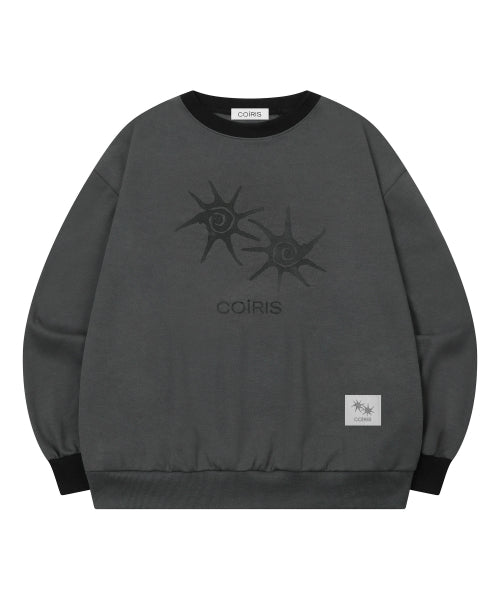 SWEATSHIRT - 11 COLORS CHARCOAL