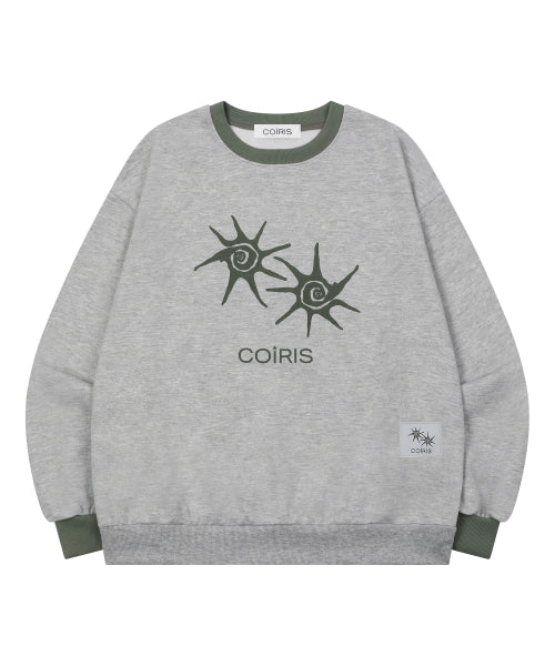 SWEATSHIRT - 11 COLORS CHARCOAL