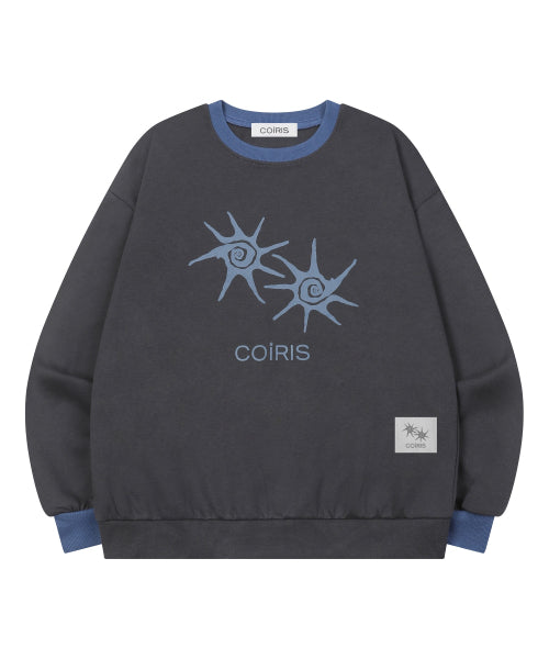 SWEATSHIRT - 11 COLORS CHARCOAL