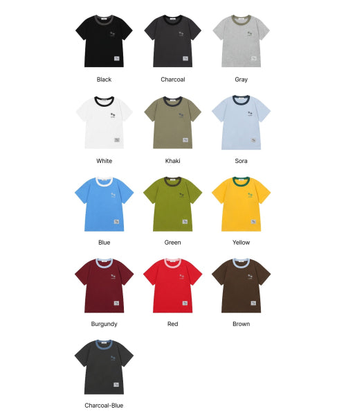 SHORT SLEEVE TEE - 11 COLORS GREY