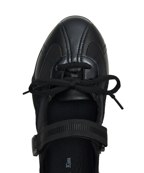 SPORTY MARY JANE SNEAKERS - 2 COLORS BLACK