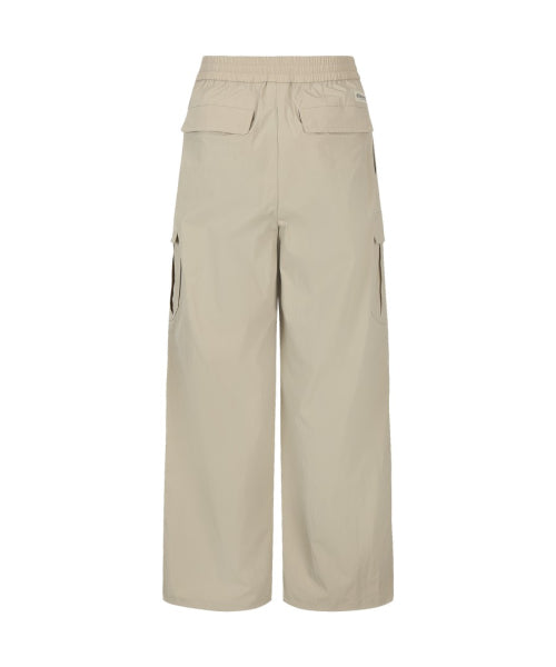 FRESHVENT WOMEN WIDE CARGO PANTS #NINGNING同款！ - 4 COLORS BEIGE