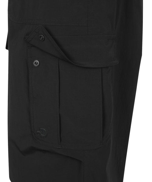 FRESHVENT WOMEN WIDE CARGO PANTS #NINGNING同款！ - 4 COLORS BLACK