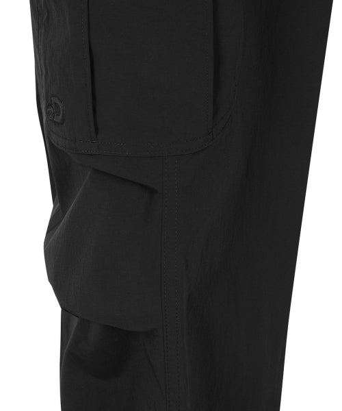 FRESHVENT WOMEN WIDE CARGO PANTS #NINGNING同款！ - 4 COLORS BLACK