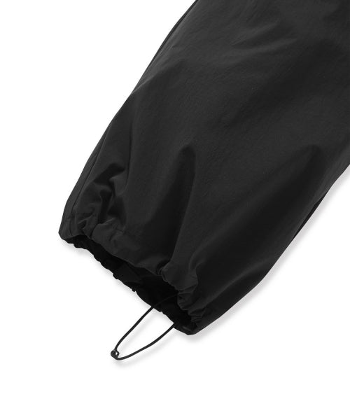 FRESHVENT WOMEN WIDE CARGO PANTS #NINGNING同款！ - 4 COLORS BLACK