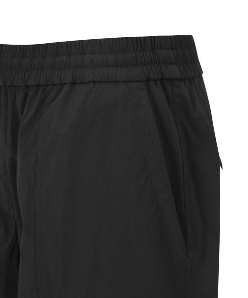 FRESHVENT WOMEN WIDE CARGO PANTS #NINGNING同款！ - 4 COLORS BLACK