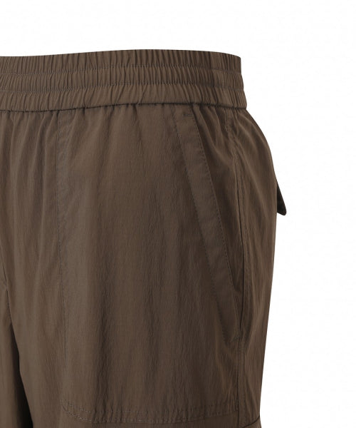 FRESHVENT WOMEN WIDE CARGO PANTS #NINGNING同款！ - 4 COLORS BROWN