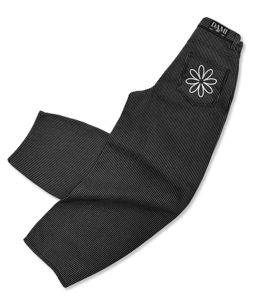 TEE STRIPE PANTS - 2 COLORS BLACK