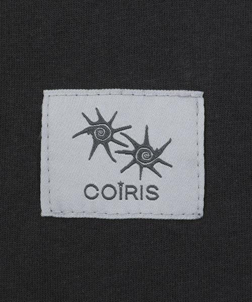 CONTRAST LONG SLEEVE TEE - 2 COLORS BLACK