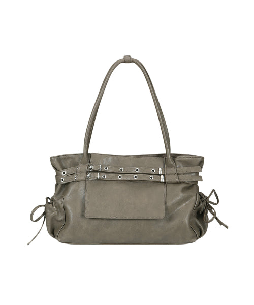 MEDIUM TOWN BELT BAG (TAUPE) AS SHOWN