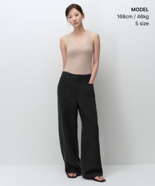 BRA TANK TOP #韓韶禧同款! - 3 COLORS BEIGE