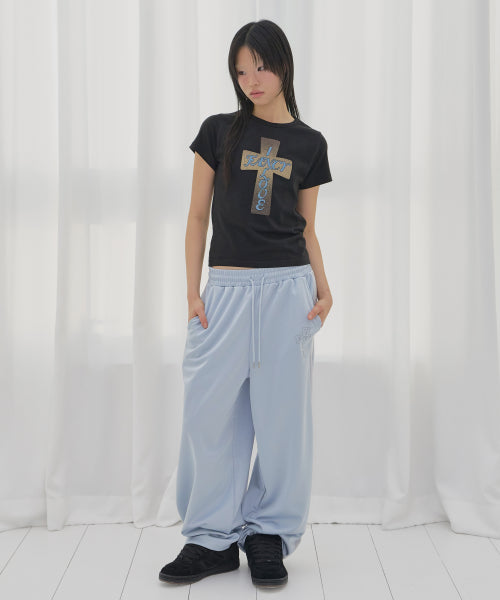 GLOSSY F26QB059 - 2 COLORS BLACK