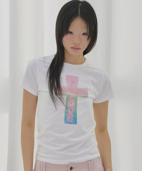 GLOSSY F26QB059 - 2 COLORS WHITE
