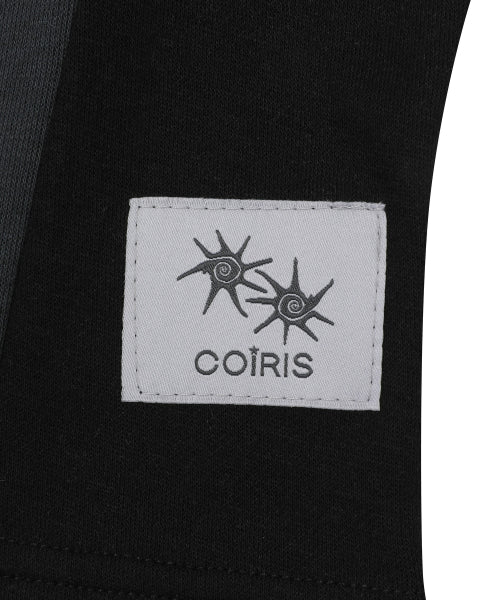 CONTRAST LONG SLEEVE TEE CHARCOAL