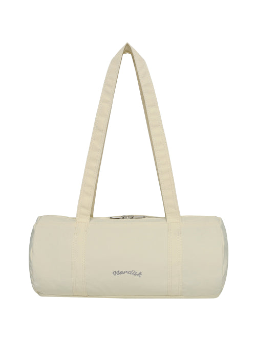 SOPOONG DRAWSTRING ROUND SHOULDER BAG - 2 COLORS PASTEL YELLOW