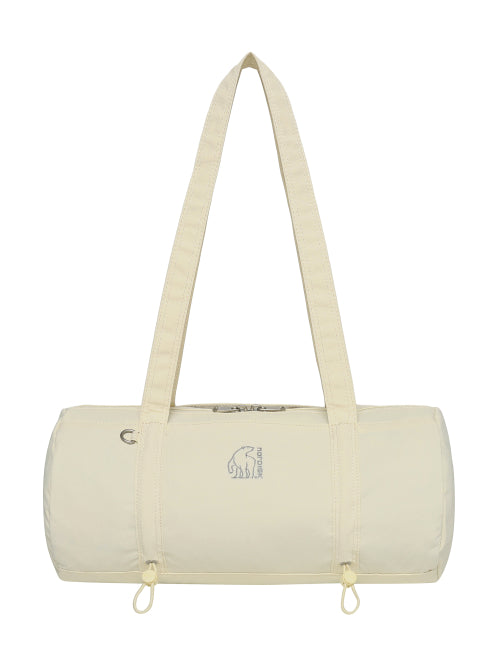 SOPOONG DRAWSTRING ROUND SHOULDER BAG - 2 COLORS PASTEL YELLOW