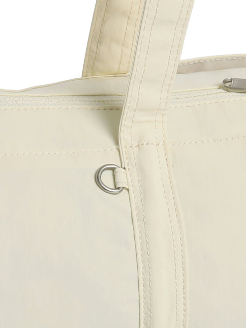 SOPOONG DRAWSTRING ROUND SHOULDER BAG - 2 COLORS PASTEL YELLOW