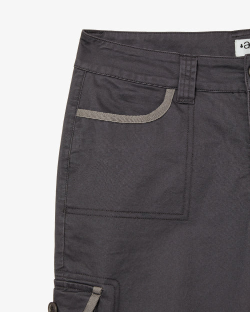 CAPRI CARGO PANTS - 2 COLORS CHARCOAL