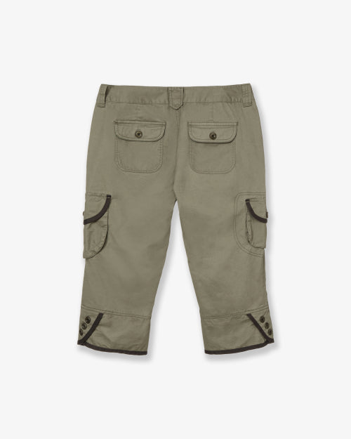 CAPRI CARGO PANTS - 2 COLORS KHAKI