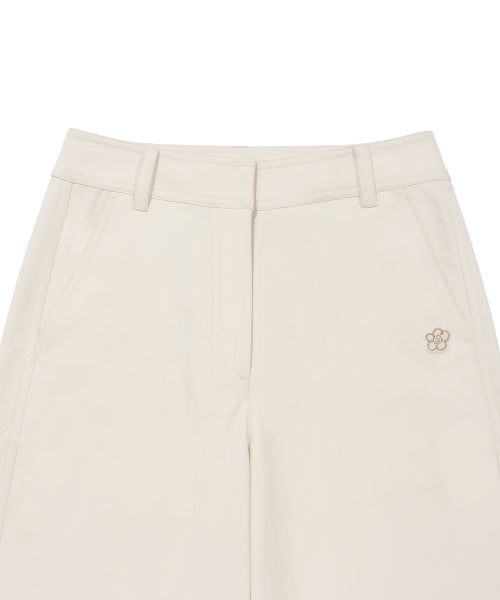 CURVED FIT PANTS #GISELLE同款! - 2 COLORS CREAM