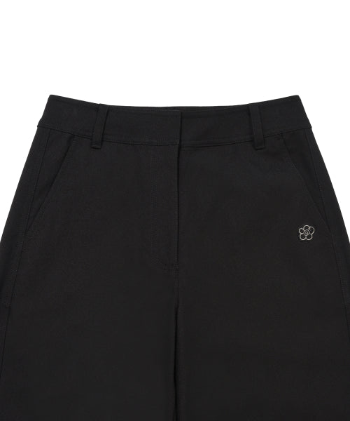 CURVED FIT PANTS #GISELLE同款! - 2 COLORS BLACK