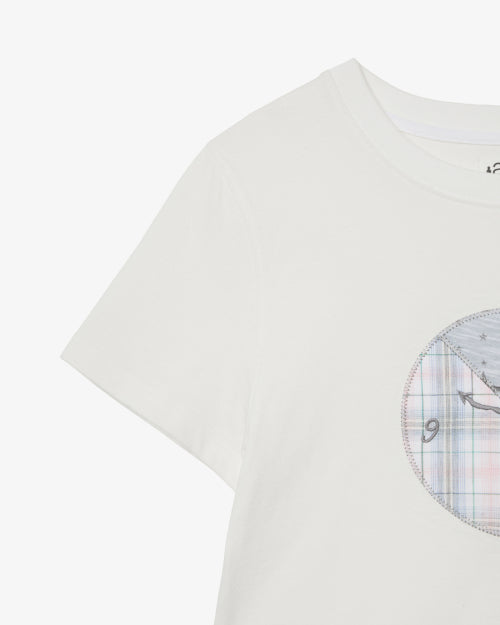 TIK TOK TEE - 2 COLORS WHITE
