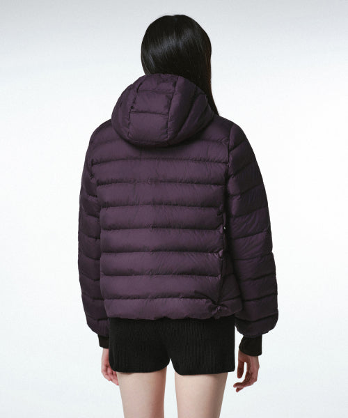 WOMENS HOODED LIGHT DOWN JACKET #韓韶禧同款! - 6 COLORS AS SHOWN