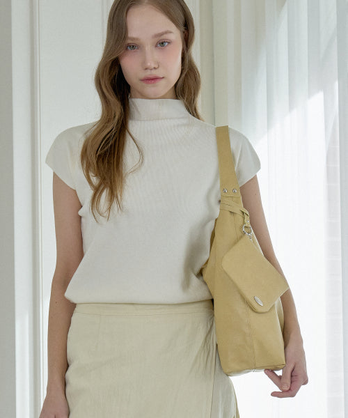 CLAIRE HOBO BAG + MOEN POUCH YELLOW