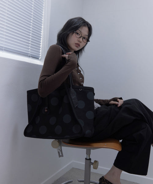 SIO DOT CANVAS BAG AS SHOWN