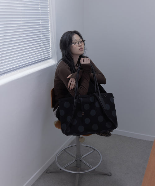 SIO DOT CANVAS BAG AS SHOWN