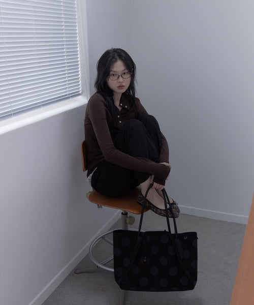SIO DOT CANVAS BAG AS SHOWN
