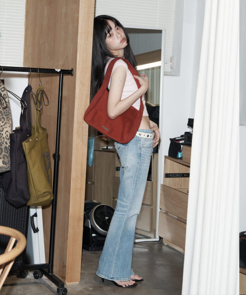 ESSENTIAL ORGANIZER BAG KHAKI - 2 COLORS RED