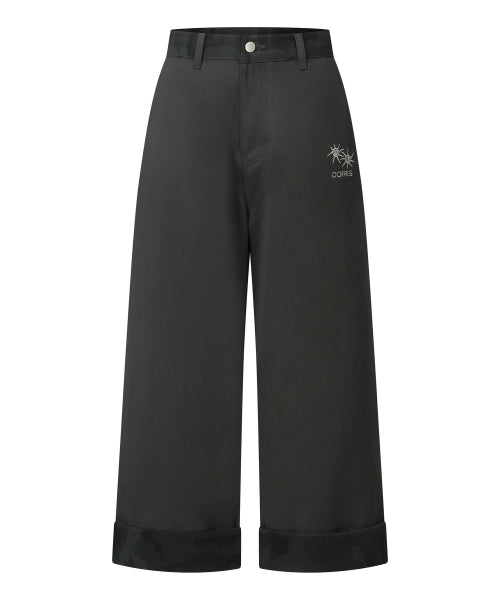 CONTRAST PANTS CHARCOAL