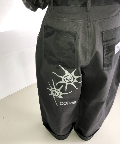 CONTRAST PANTS CHARCOAL
