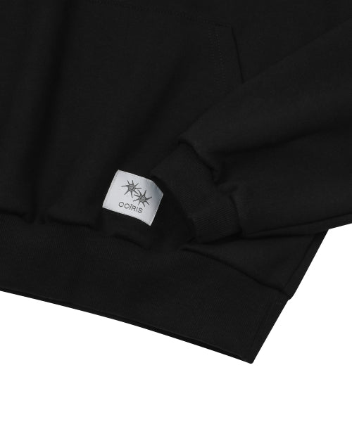 HOODIE TEE UNISEX CHARCOAL