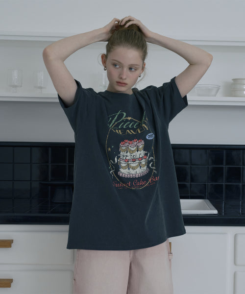 CAKE PIGMENT T-SHIRT GREY